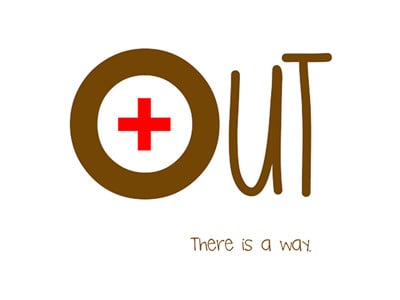 Out. Logo